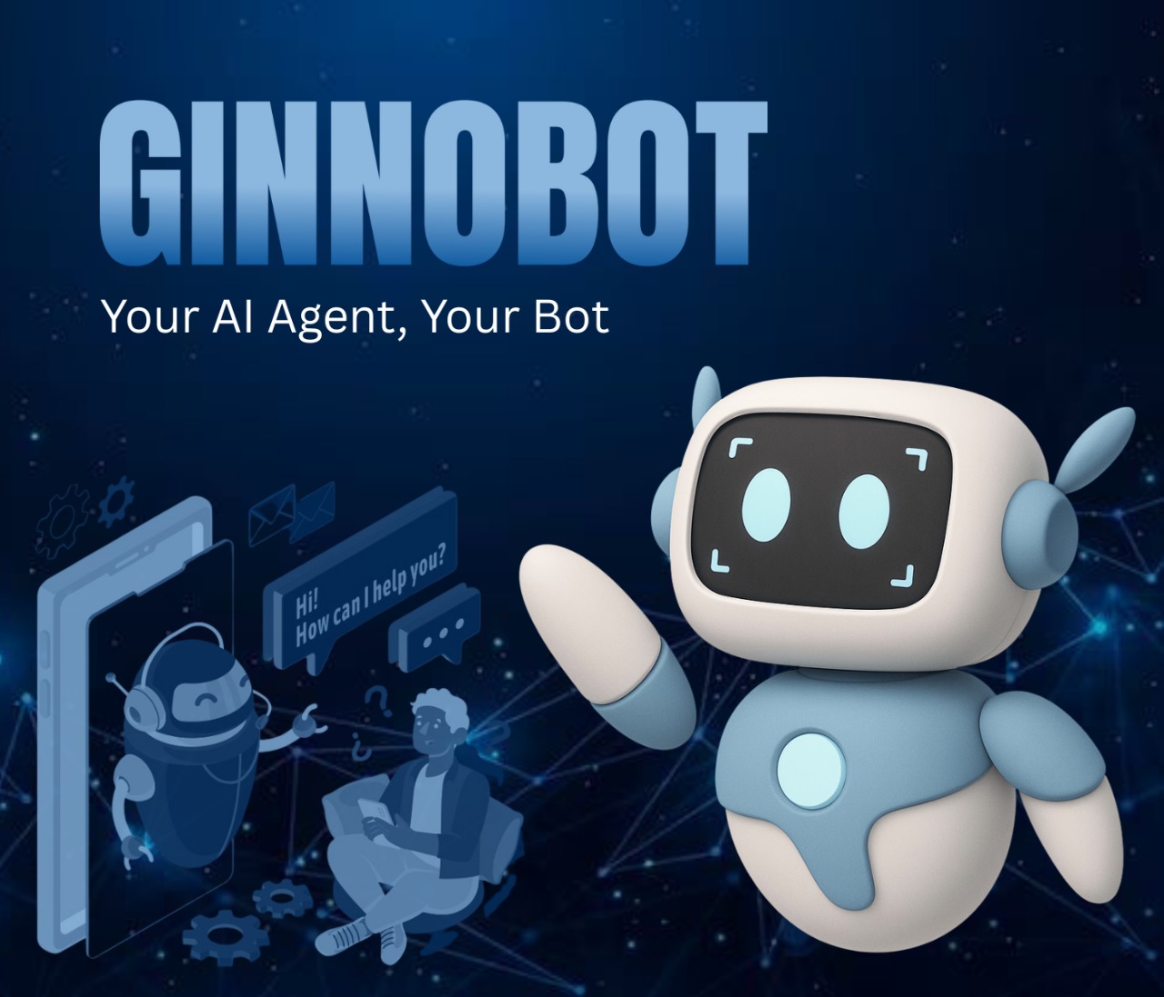 Ginnobot AI Assistant Hero